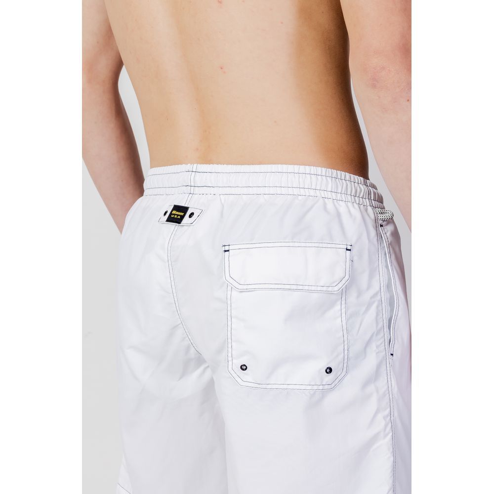 Blauer White Polyester Swimwear