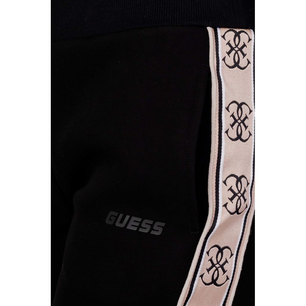 Guess Active Black Cotton Jeans & Pant