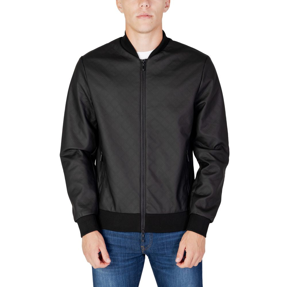 Antony Morato Black Polyethylene Jacket