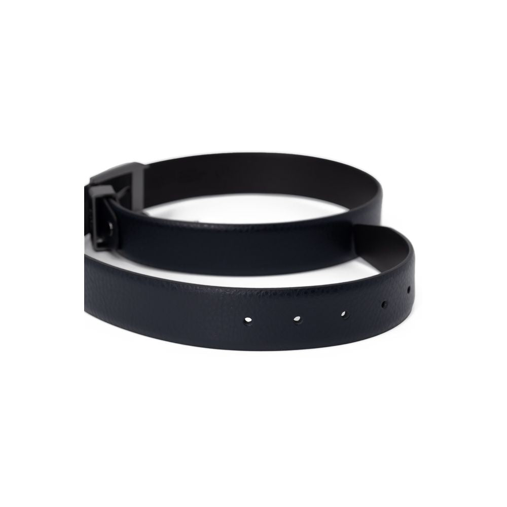 Antony Morato Blue Leather Belt