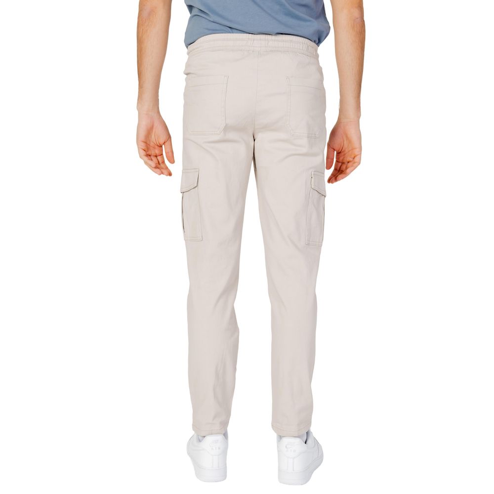 Only & Sons Beige Cotton Jeans & Pant