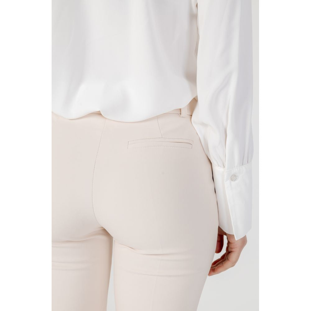 Rinascimento Beige Polyester Jeans & Pant