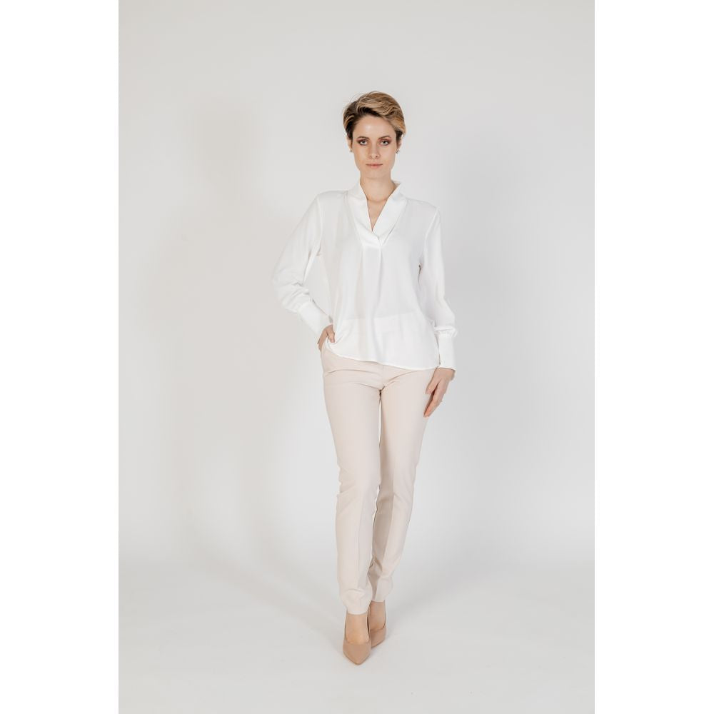 Rinascimento Beige Polyester Jeans & Pant