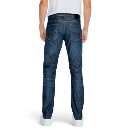 Jack Jones Blue Cotton Jeans & Pant