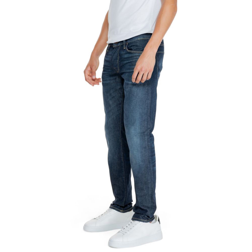 Jack Jones Blue Cotton Jeans & Pant