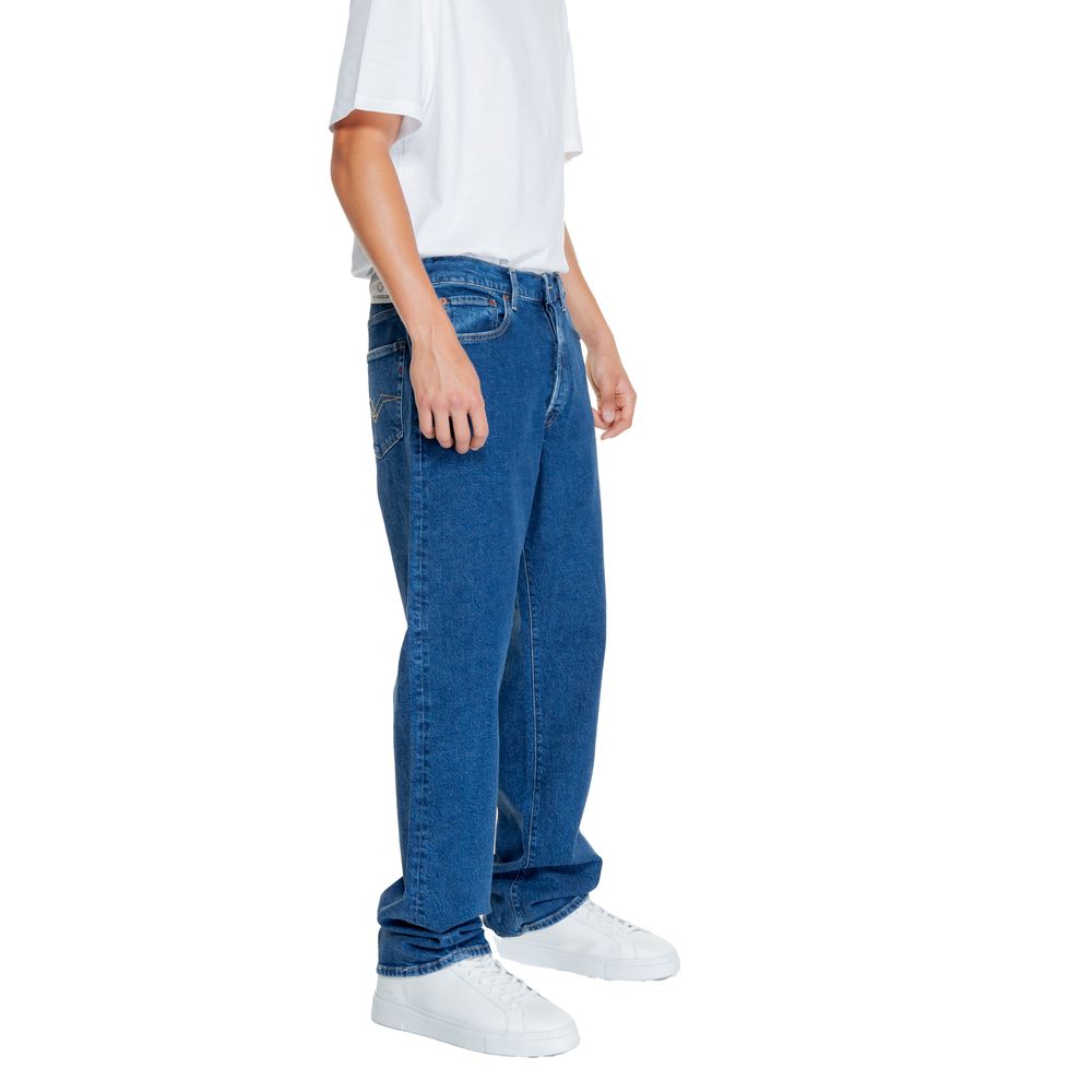 Replay Blue Cotton Jeans & Pant