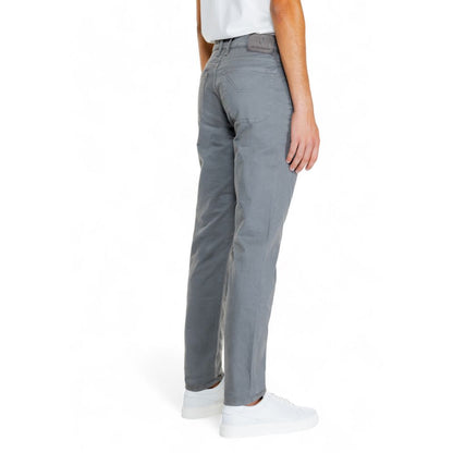 Jeckerson Gray Cotton Jeans & Pant