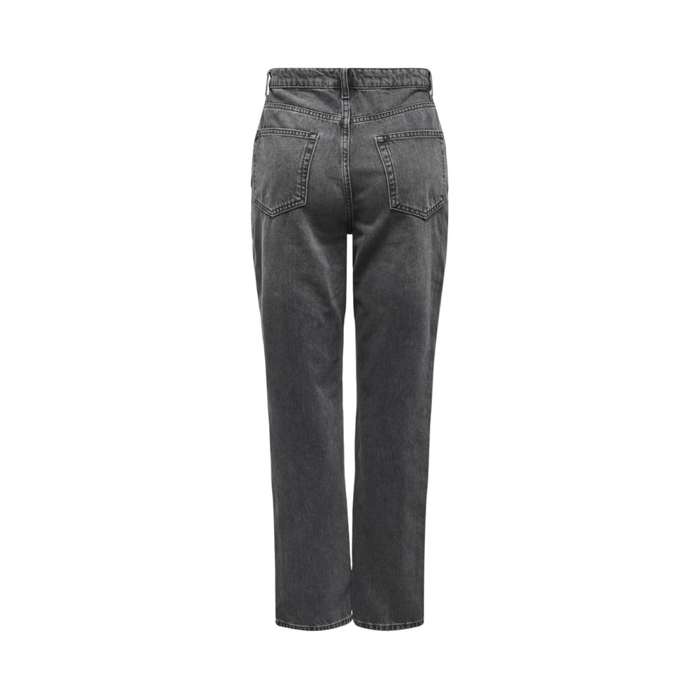 Only Gray Cotton Jeans & Pant