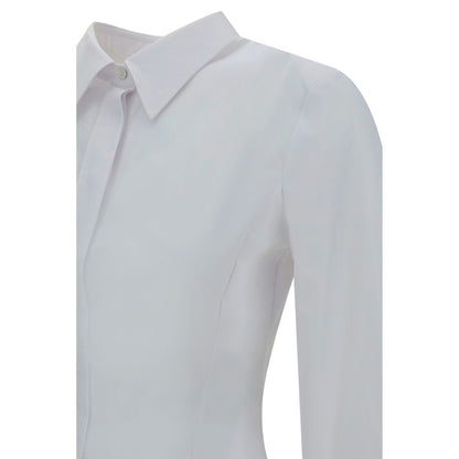 Alexander McQueen Pleatd Peplum Shirt