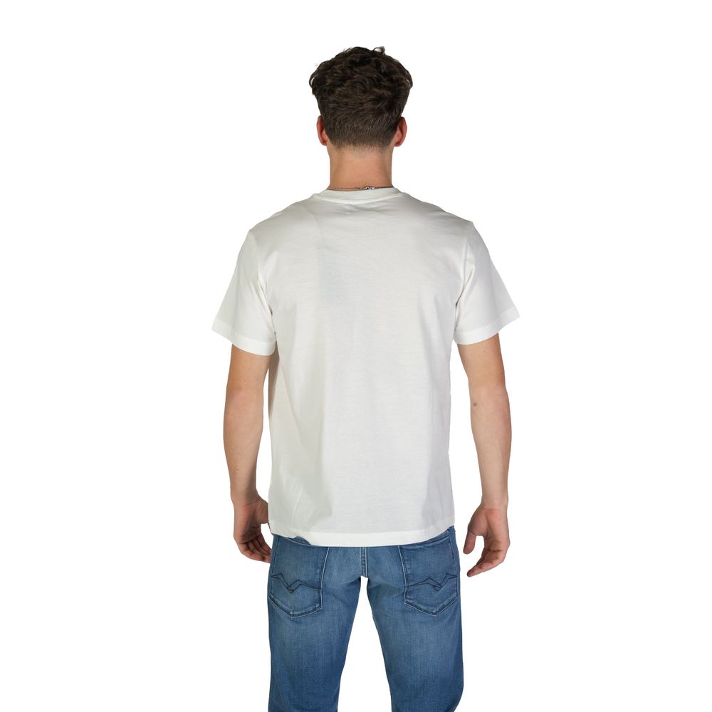 Replay White Cotton T-Shirt