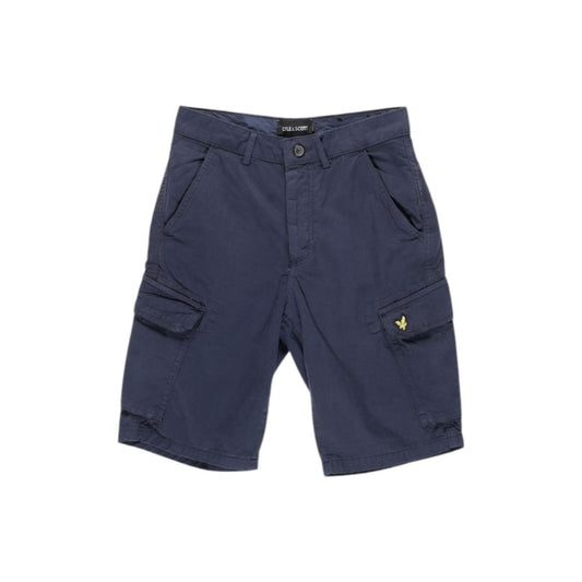 Lyle & Scott Blue Cotton Short