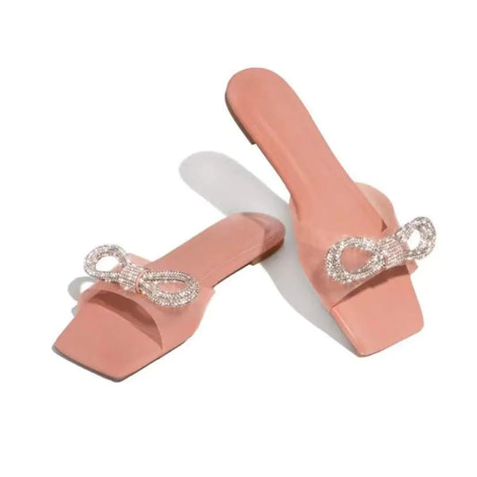 Sandales torsadées simples et tendance pour femmes