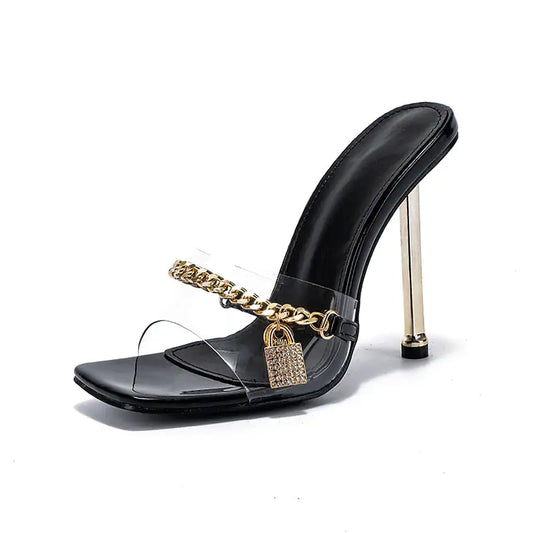Electroplated Stiletto High Heels