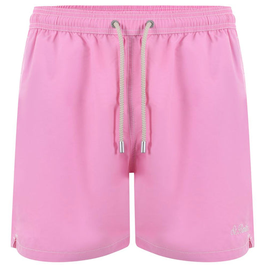 MC2 Saint Barth Pink Polyester Men Swim Trunk