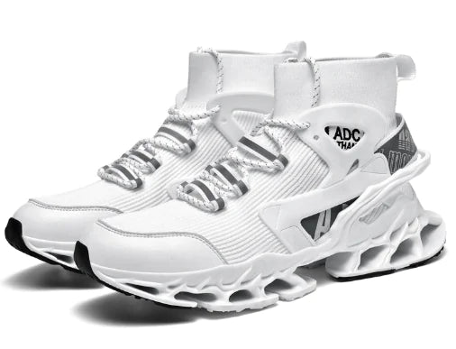 Chaussettes et chaussures en tricot volant d'automne