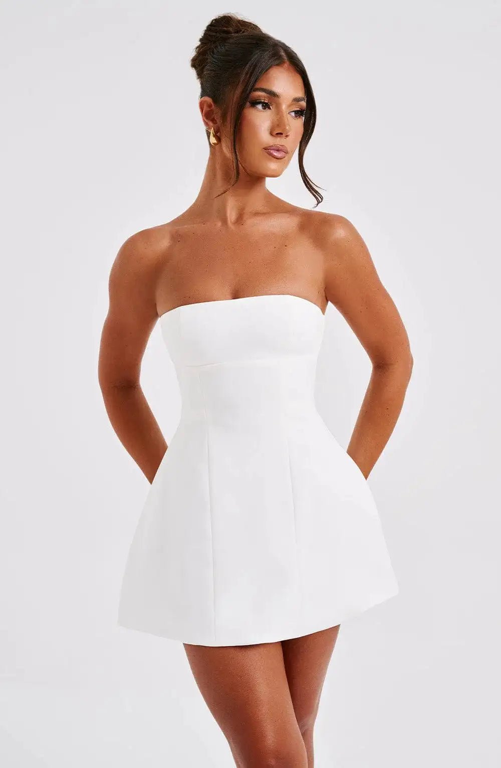 Asha Mini Dress White L