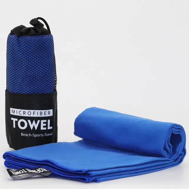 Quick Drying Absorbent Towels Royal Blue Medium(110x50cm)