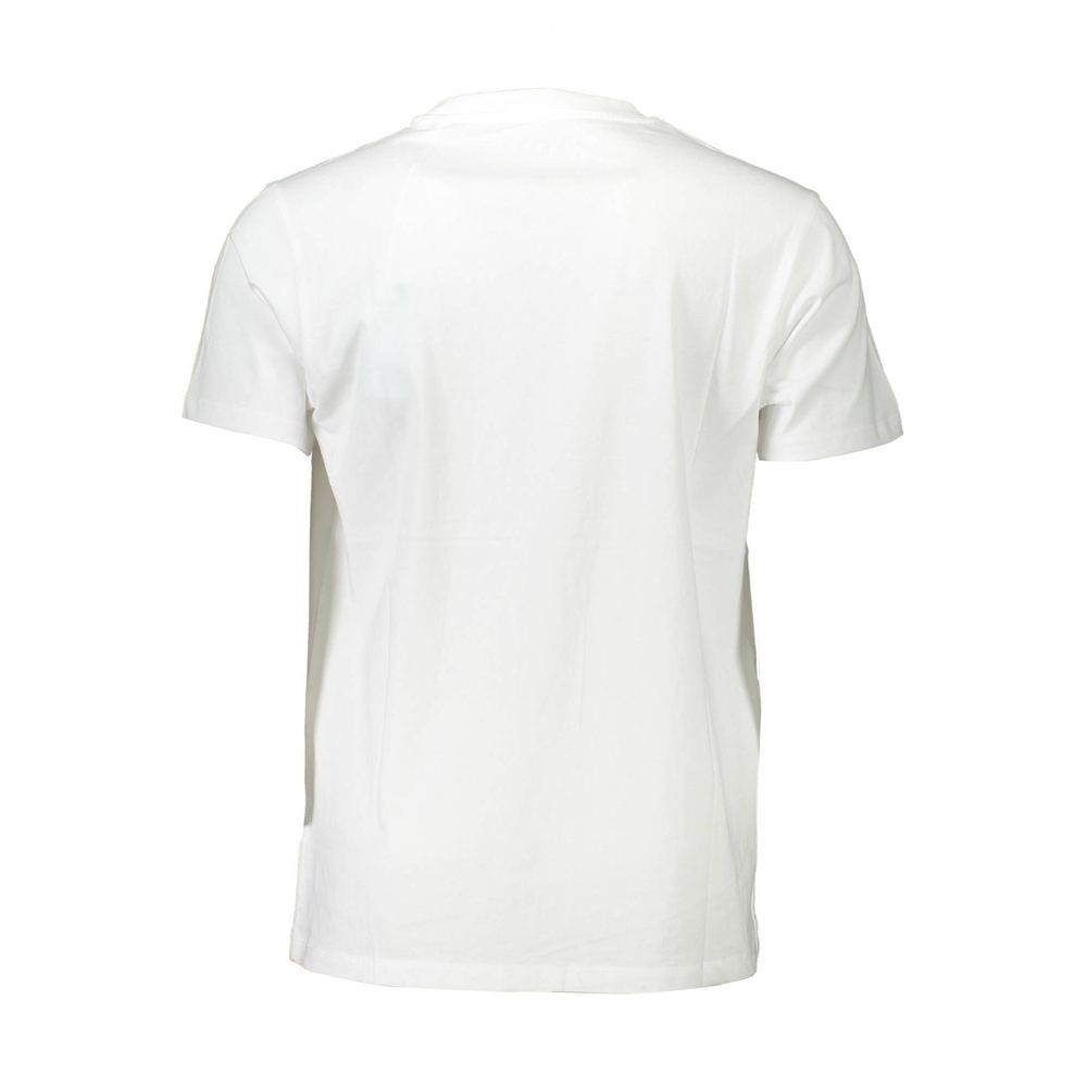 Guess Jeans White Cotton Men T-Shirt