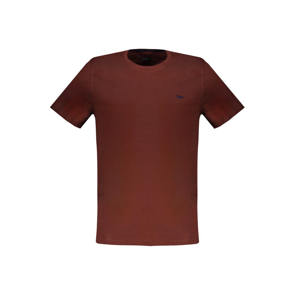 Harmont & Blaine Brown Cotton T-Shirt