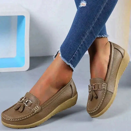 Comfy Orthopedic Loafers Khaki 41