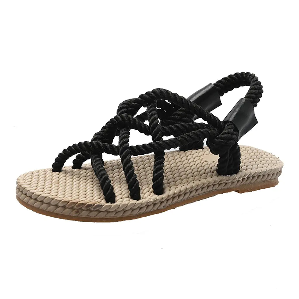 Woven Rope Women's Casual Fashion Sandals