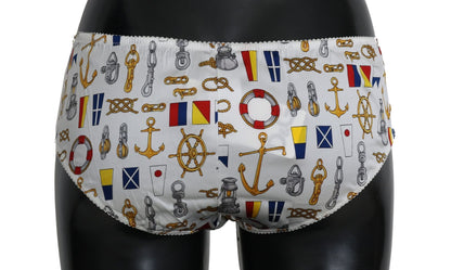 Dolce & Gabbana Chic Sailor Print Women Underwear