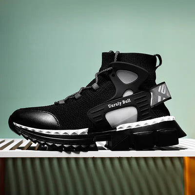 Autumn Flying Knit Socks Shoes