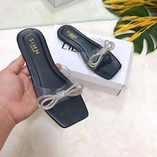 Sandales torsadées simples et tendance pour femmes