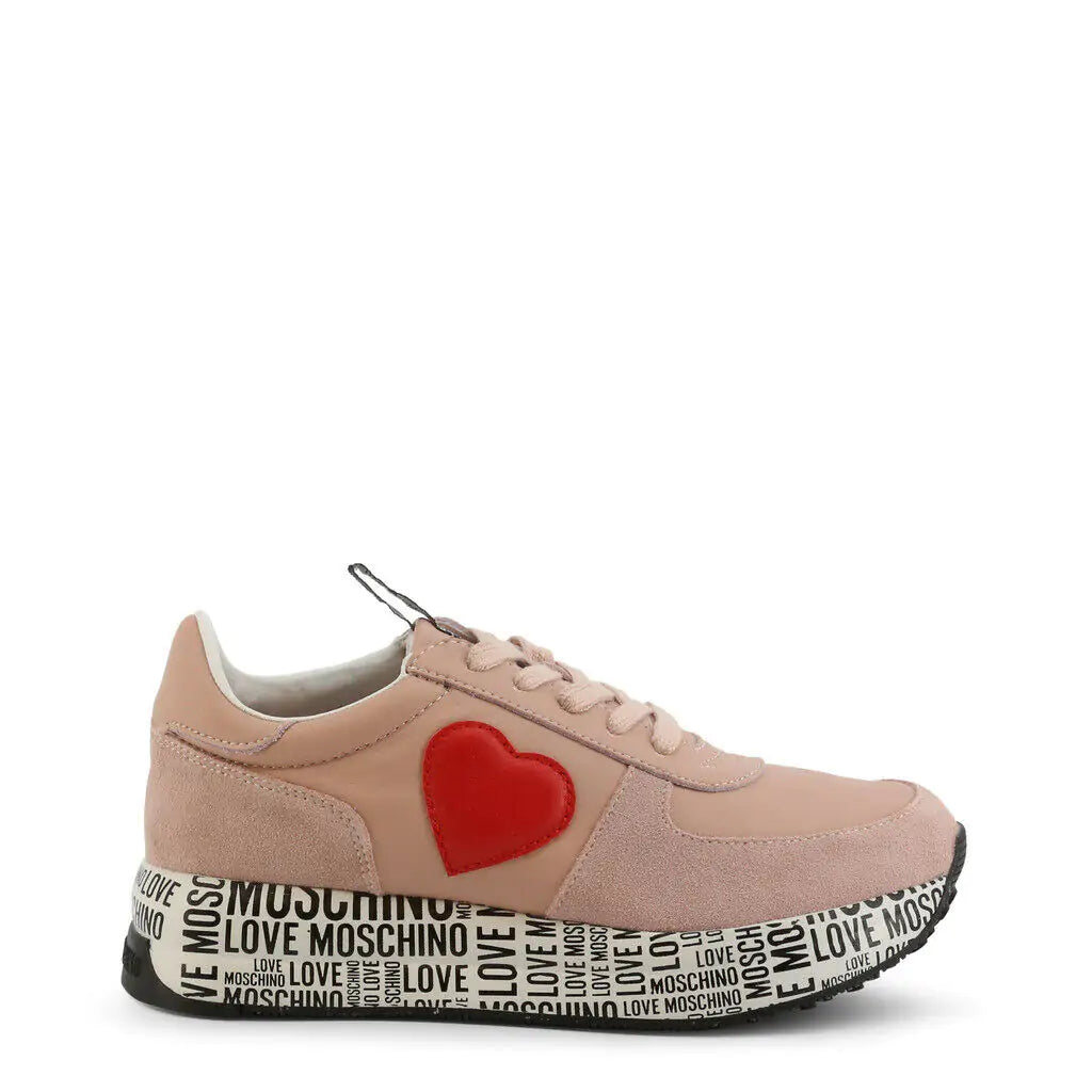 Pink Heart Sneakers 9