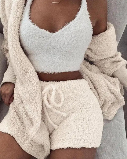 Cozy Lounge Ensemble White Xxxl