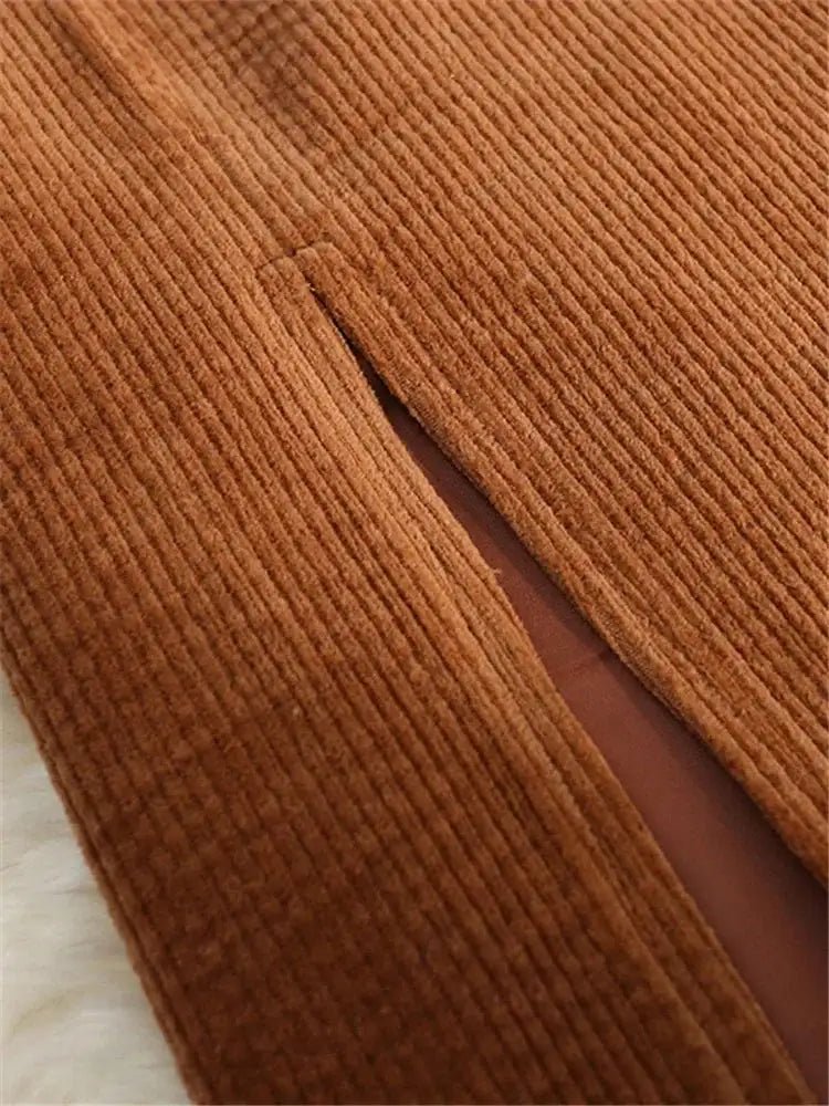 Corduroy Women Skirt