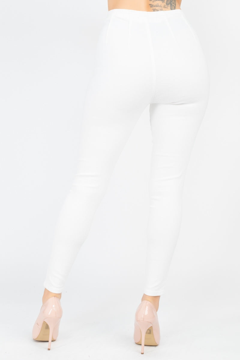 White Denim Jeans | High Waist Denim Jeans | PANTERA STORES