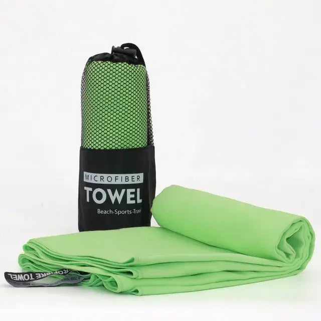 Quick Drying Absorbent Towels Fluorescent Green Small(80x40cm)