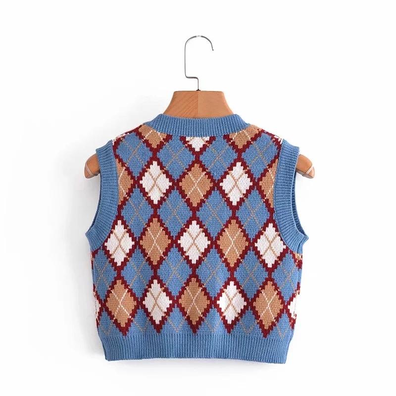 Knitted Sweater Vest