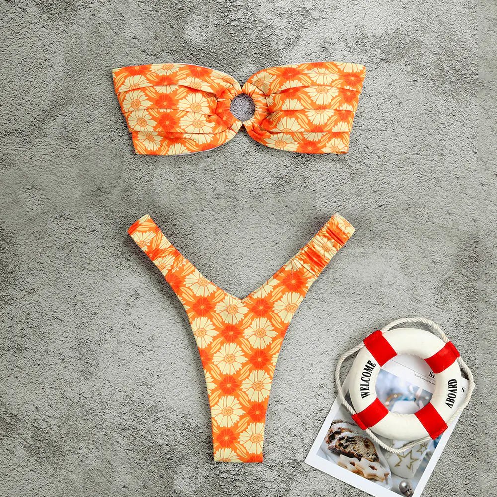 Chic Mirage Bikini Orange 2