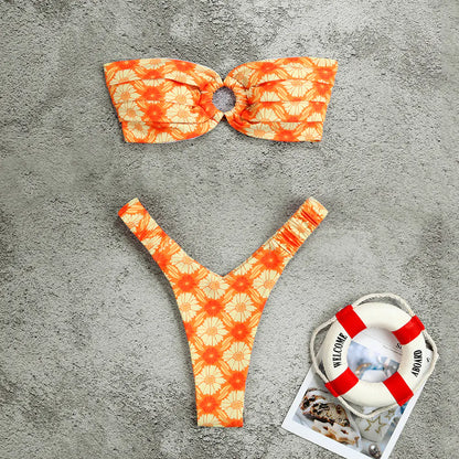 Chic Mirage Bikini Orange 2