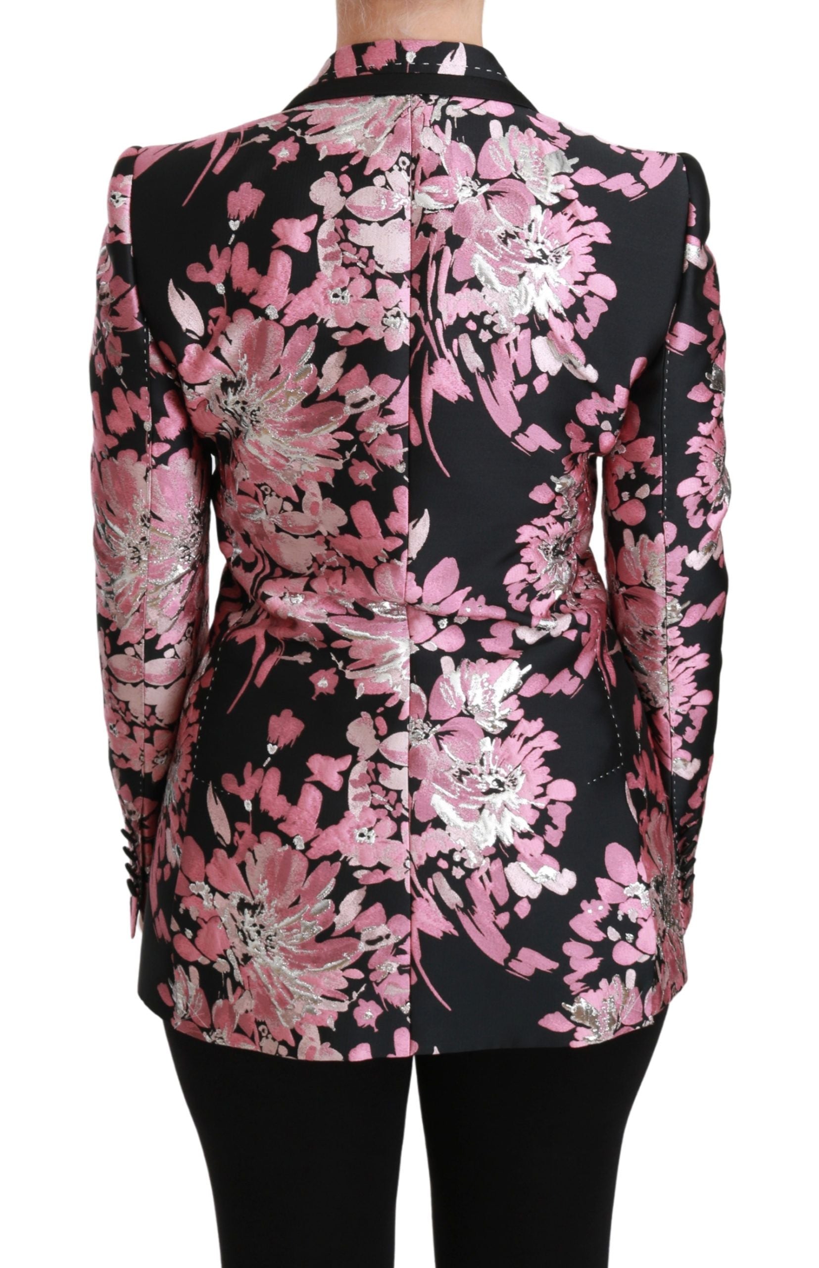 Dolce & Gabbana Elegant Floral Jacquard Blazer