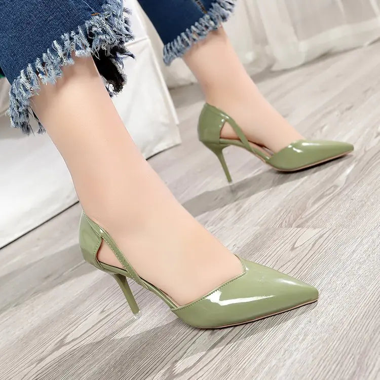 Fashionable Women's Pointed-Toe Heel Sandals 2020