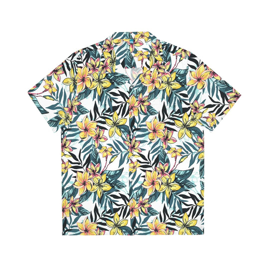 Chemise hawaïenne à imprimé floral tropical pour homme