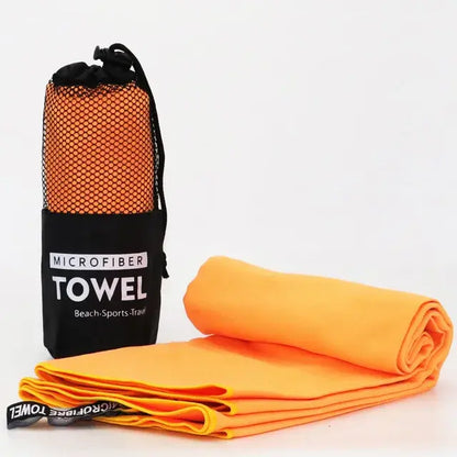 Quick Drying Absorbent Towels Orange Small(80x40cm)