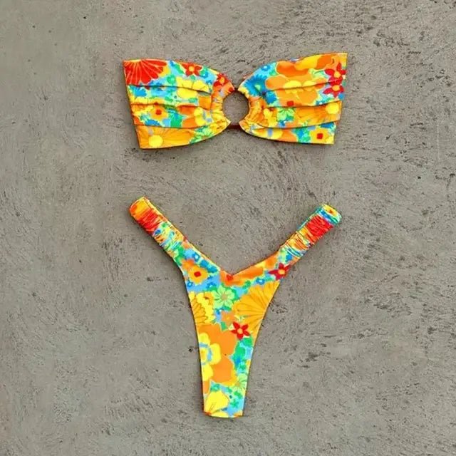 Chic Mirage Bikini Yellow S