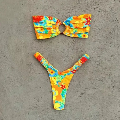 Chic Mirage Bikini Yellow S