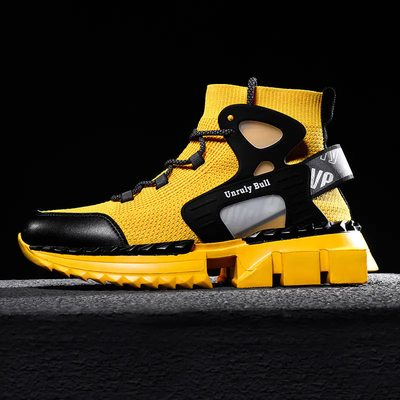 Autumn Flying Knit Socks Shoes