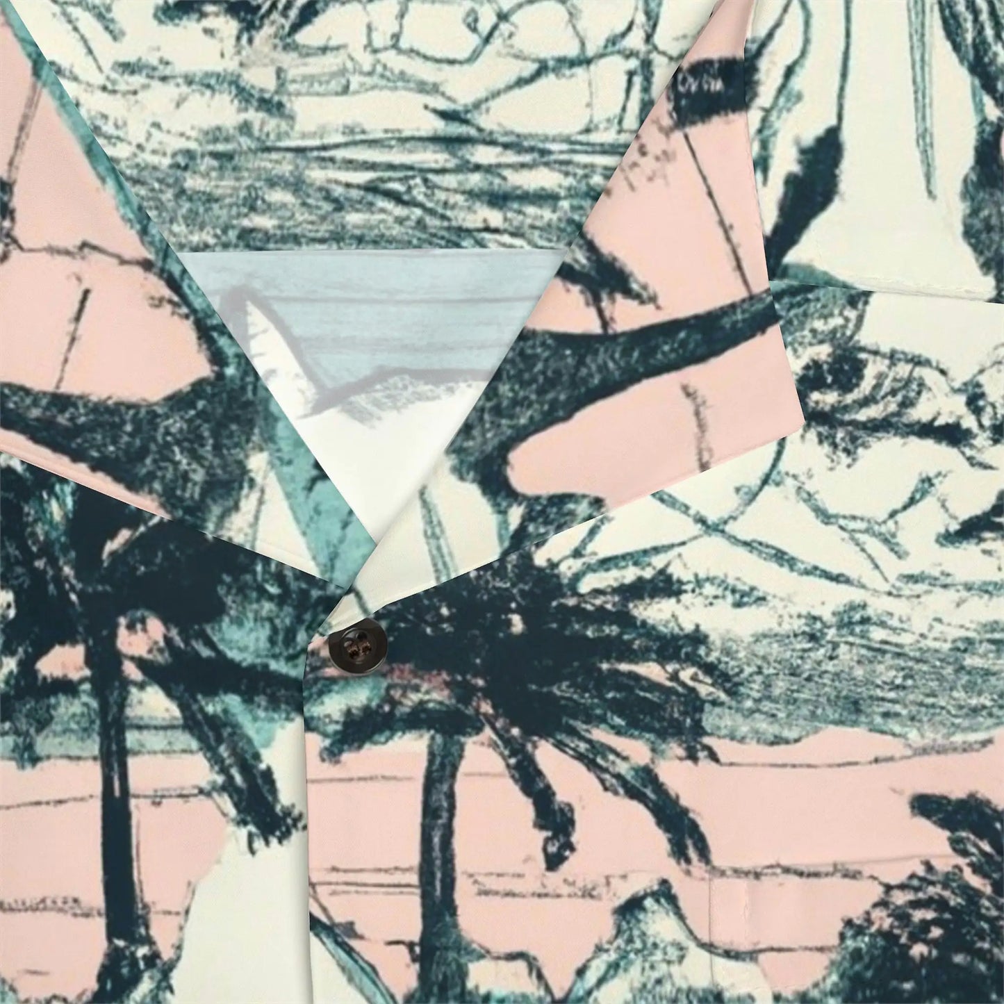 Chemise hawaïenne tropicale vintage pour homme