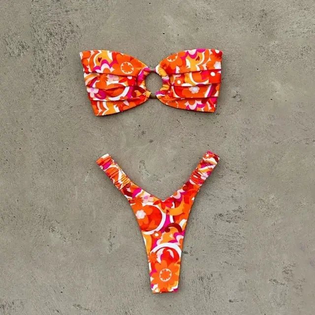 Chic Mirage Bikini Orange L