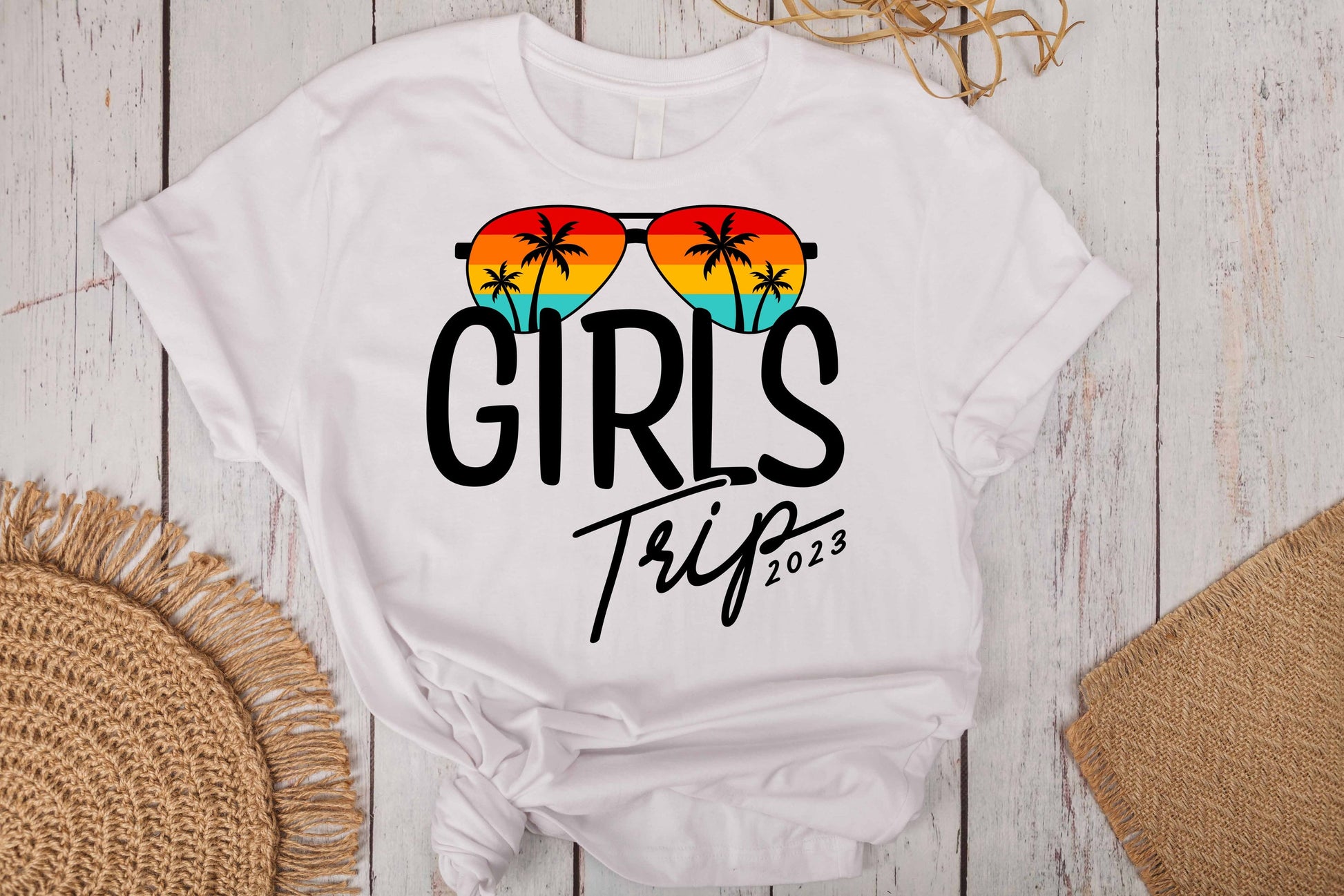 Girls Trip 2023 Vacation Graphic Tee