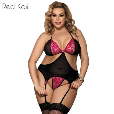 Plus Size Lingerie Set | Sleepwear Lingerie Set | PANTERA STORES