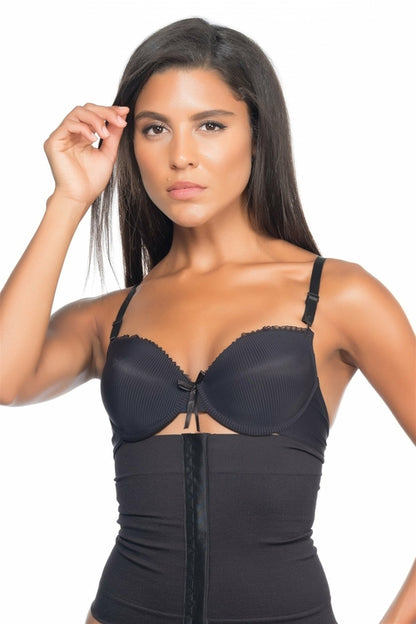 Shopymommy 2026 Double Waist corset Black