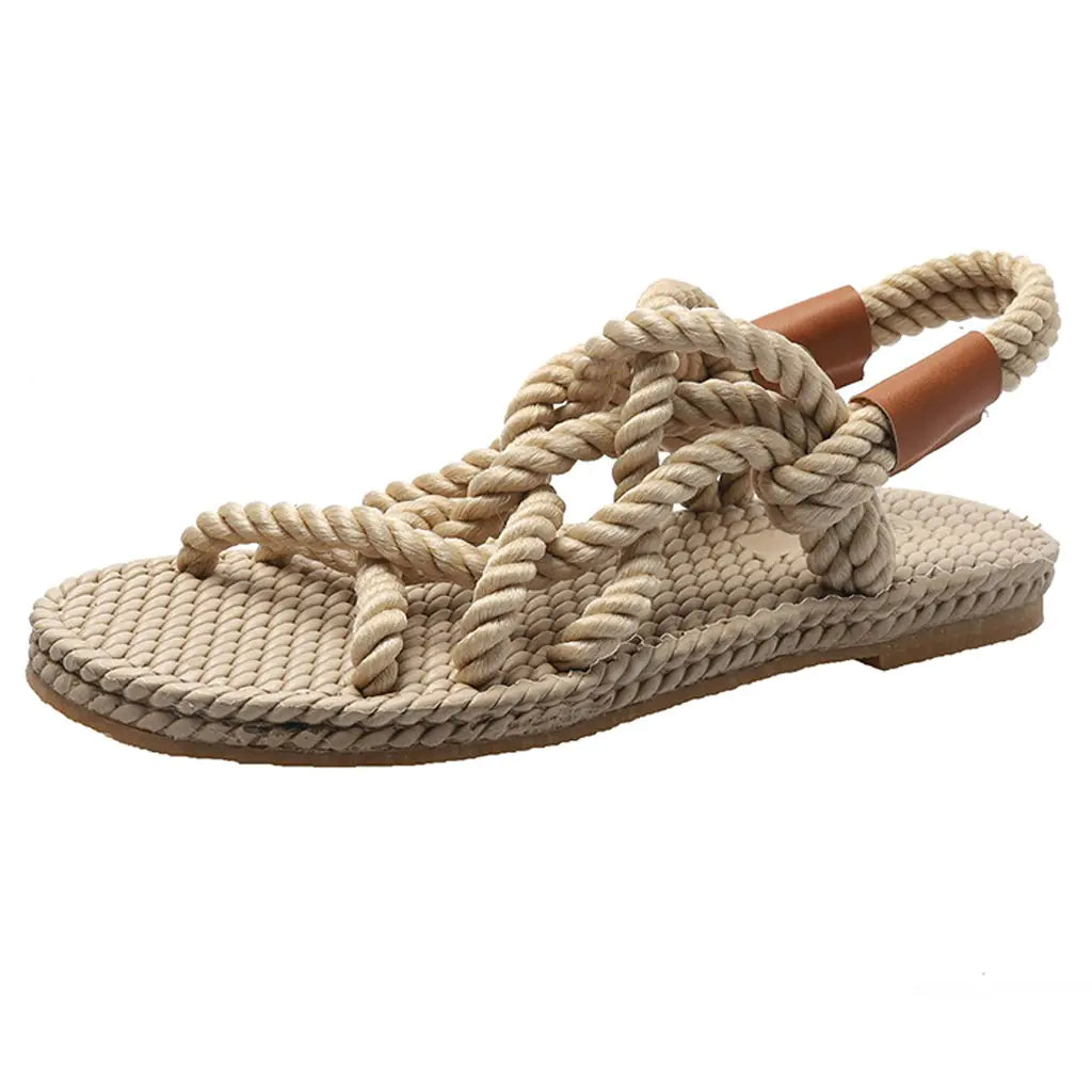 Woven Rope Women's Casual Fashion Sandals