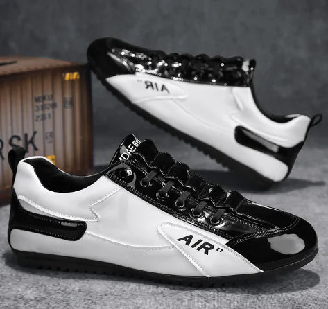 Chaussures décontractées en cuir pour homme - Taille 47/48 (style britannique)